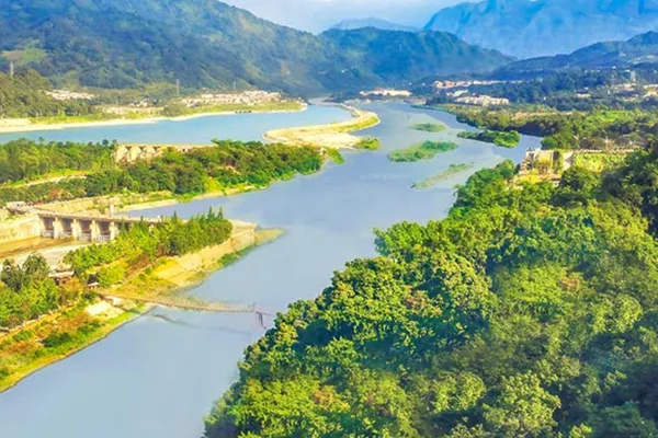都江堰全景